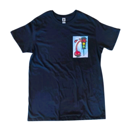 La Pupazza, Il Semaforopomodoro - T-Shirt (nera)