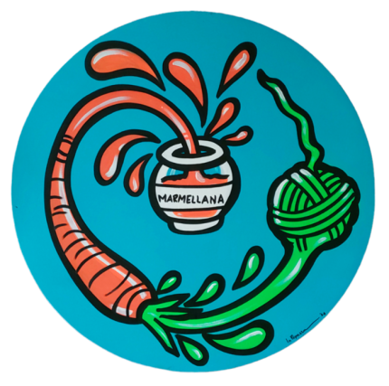 la Pupazza. Marmellana 83 cm