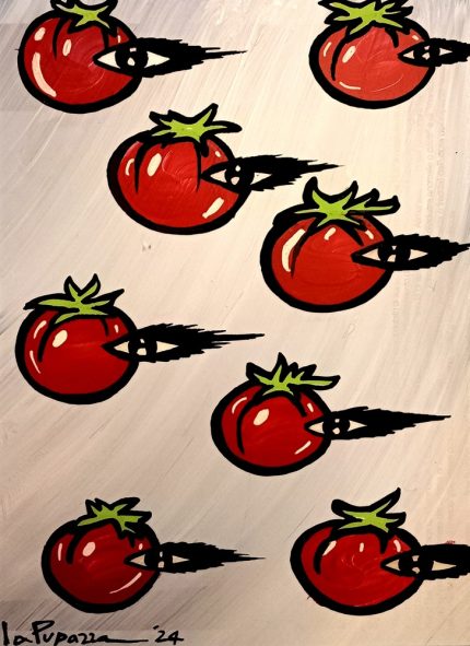 Pomodori con l'occhio