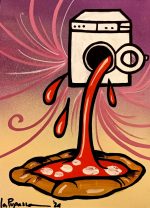 Lavatricepizza, la Pupazza