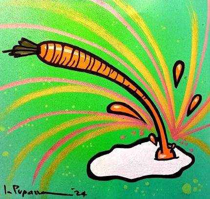Uovocarota, la Pupazza