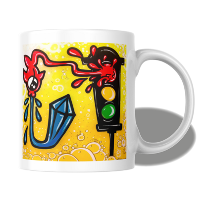 tazza in ceramica la pupazza